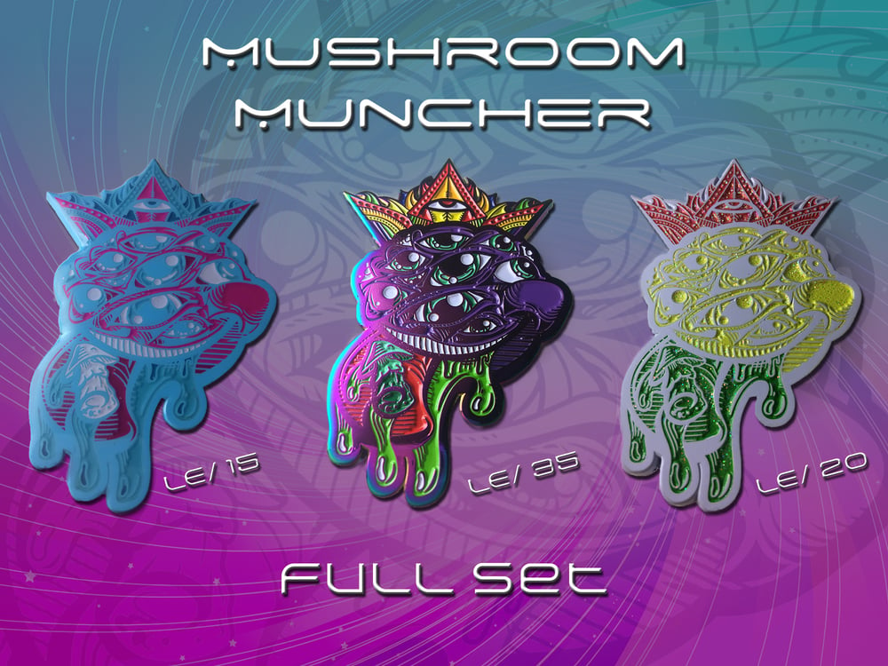 Image of Jake Ey3 x Mushroom Muncher FULL SET