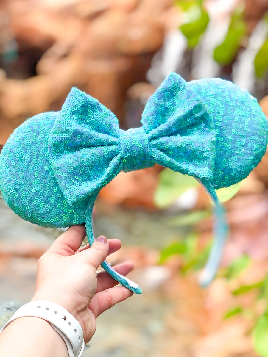 Image of Blue Pixie Sequin Ears