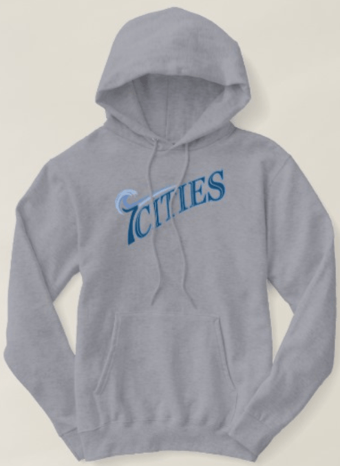 Image of "7 Cities" Logo Hoodie [Grey]