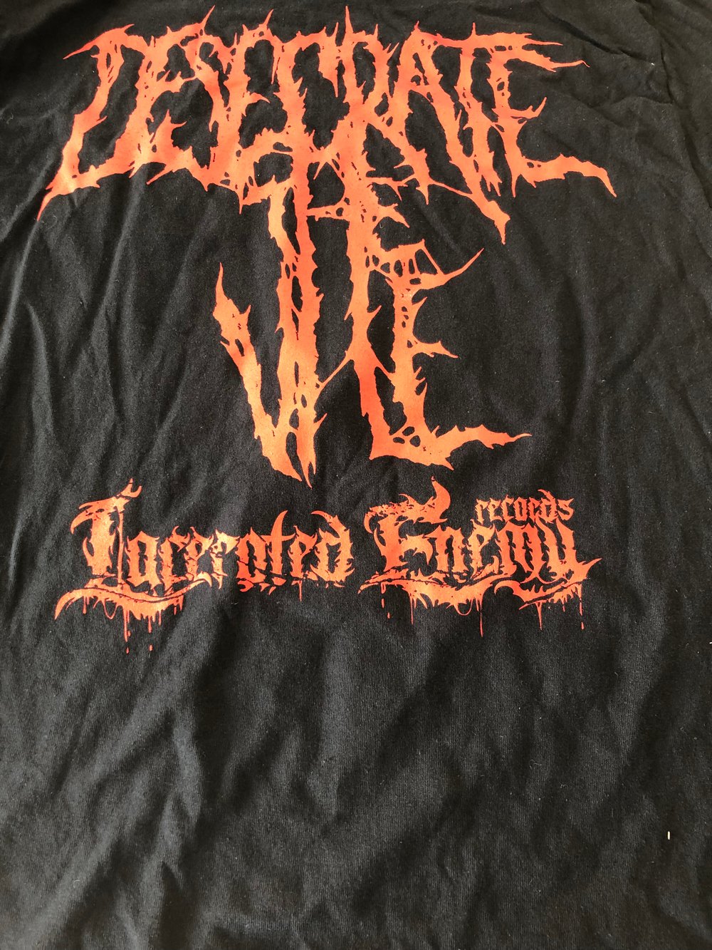 CONDEMNED Desecrate The VIle T-Shirt (ONLY SIZE S)