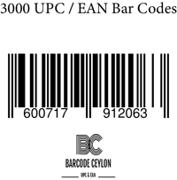 3000 UPC / EAN Bar Codes