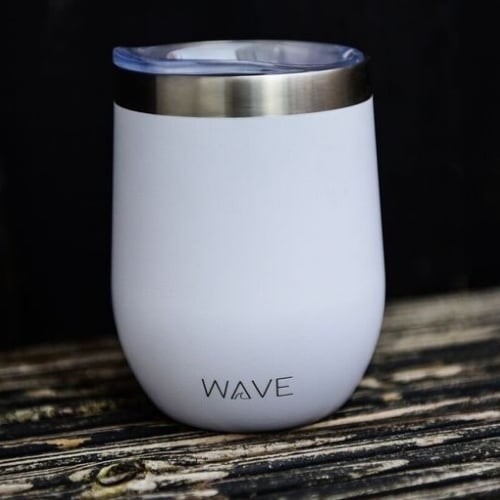 Image of White - Wave Metal