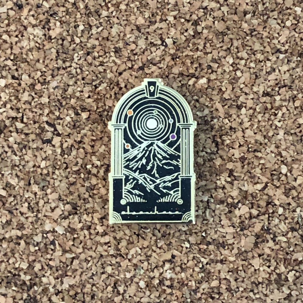 Image of Elsewhere Pin (Black)