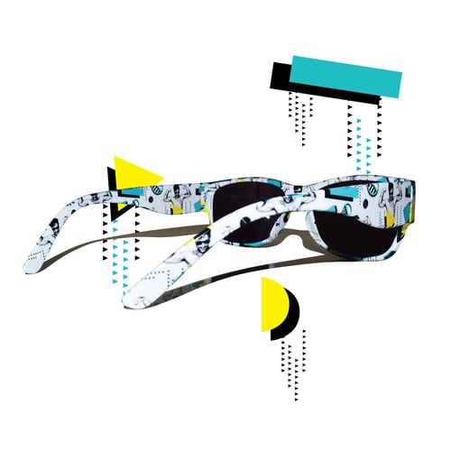 Image of Hustler White Unidentified Collectible N°1 - Shades