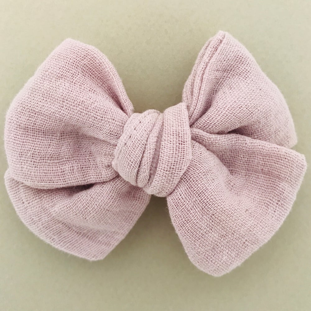 Image of Barrette & bloomer double gaze mauve