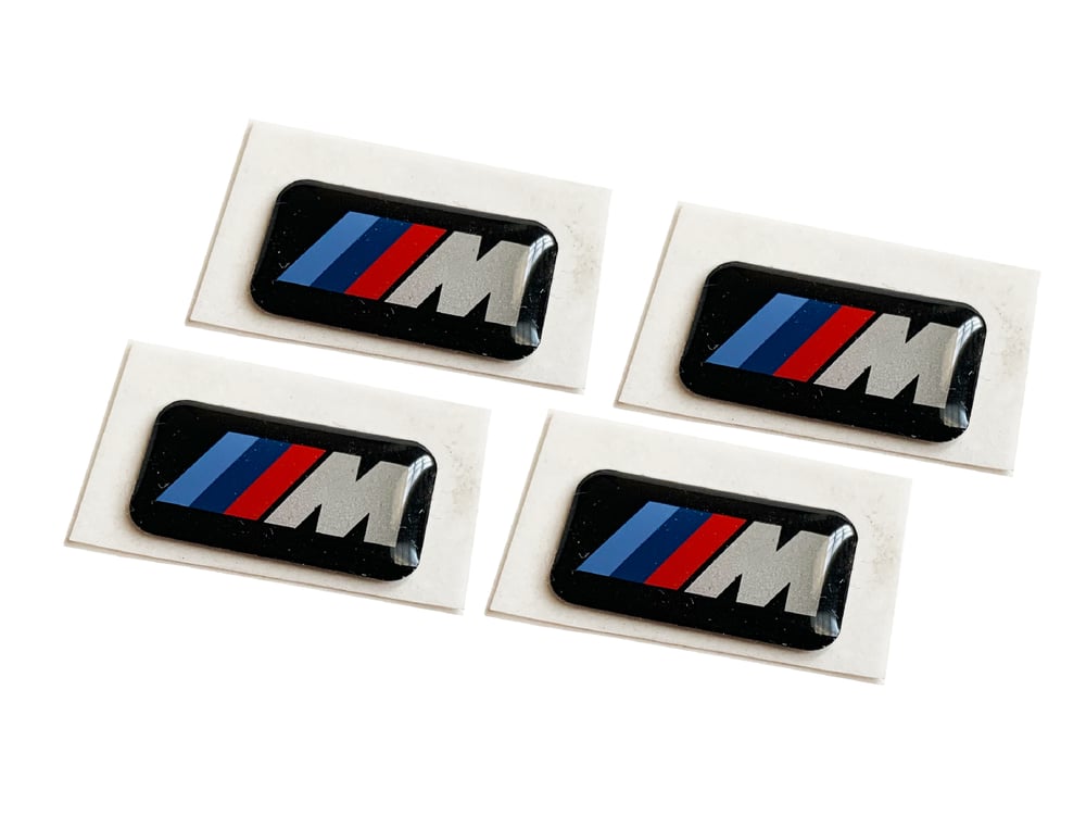 Image of M wheel emblems