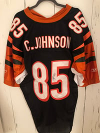 Chad Johnson Ocho Cinco Signed Cincinnati Bengals Jersey 