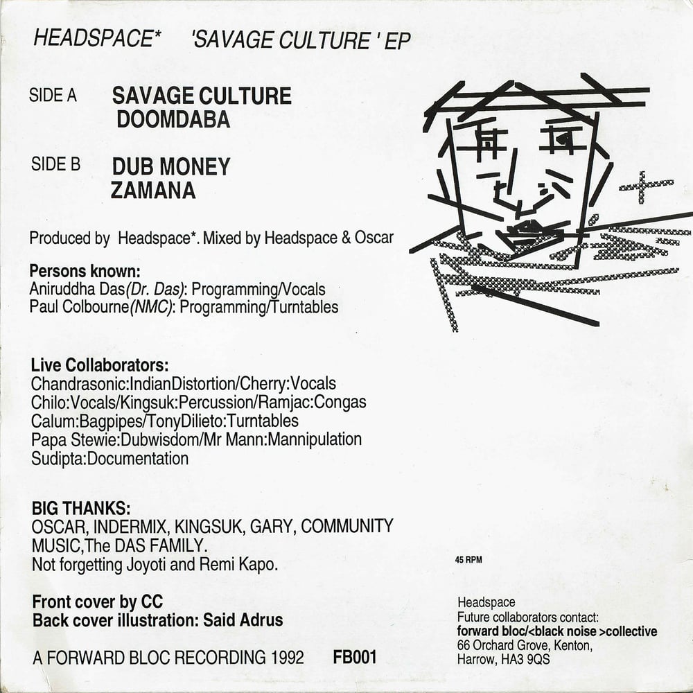 Image of Headspace - Savage Culture EP (SOLD OUT)