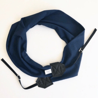 Image 4 of Scarf Camera Strap Knit Stretch Comfy Handmade | Best Photographer Gift 2019