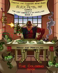 Image 1 of Black Metal Ink The Lost Chronicles of Davollace The coloring book 2