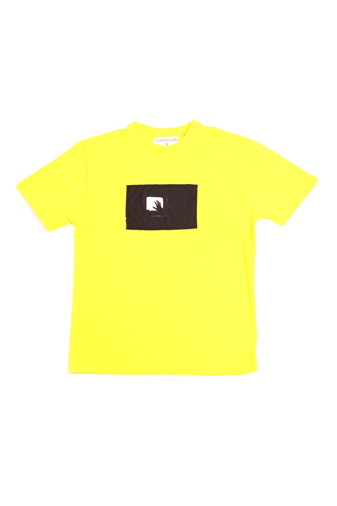 Image of YELLOW SPACE TEE-SHIRT