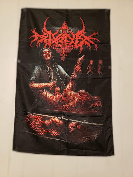 Image of “Embalmed with Afterbirth” Flag