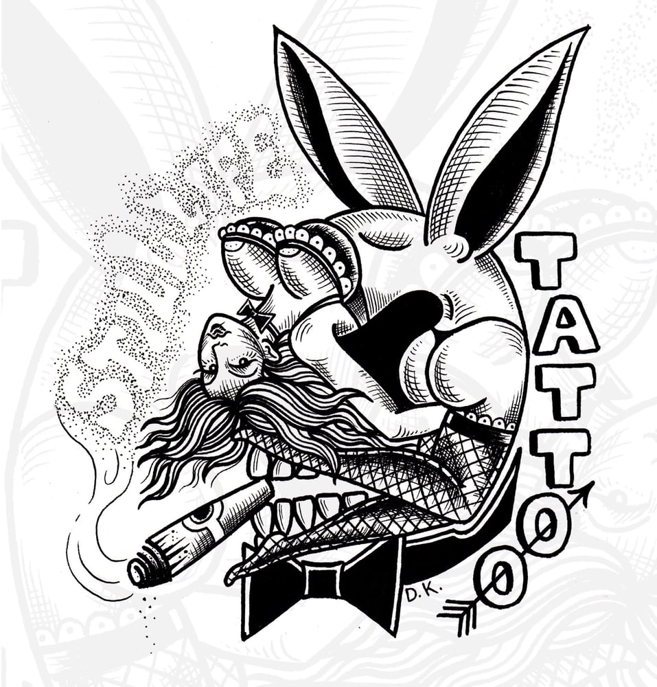 Image of Still Life Tattoo Bunny Girl