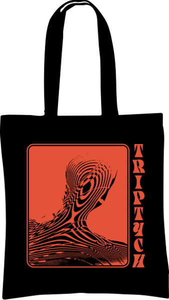 Image of Triptych Tote Bag (Black)