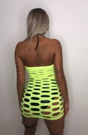 Atomic Blonde neon yellow lime dress WAS 28.00 NOW 10.00!