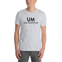 UMH Gray T-shirt w/Black Letters