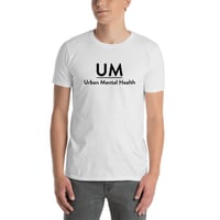 UMH White T-Shirt w/Black Letters