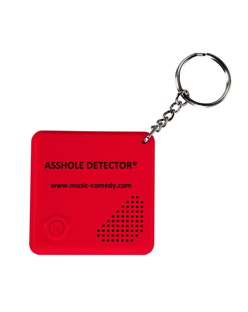 Image of ASSHOLE DETECTOR KEY CHAIN