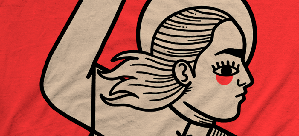Image of SAINT ARYA TEE - Red