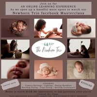 Newborn Facebook Live Masterclass (Baby Only) Ready to watch
