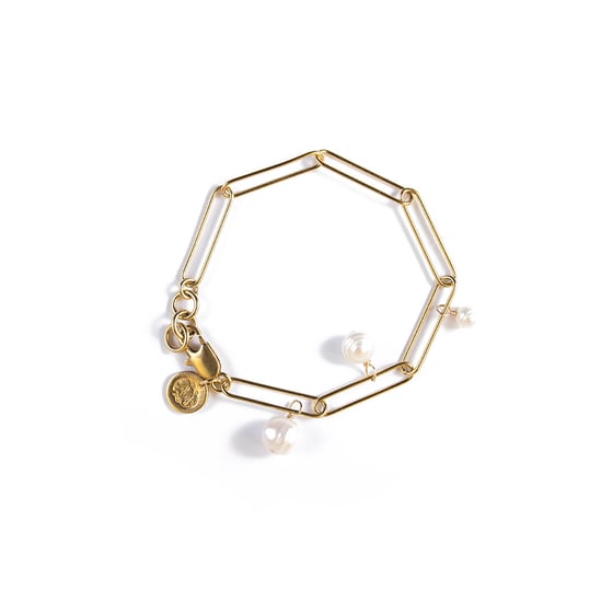 Image of Bracelet BETTINA plaqué or