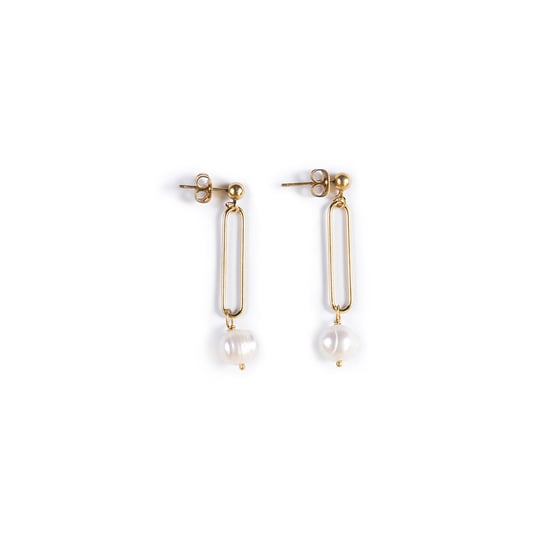 Image of Boucles d'oreilles BETTINA plaquées or