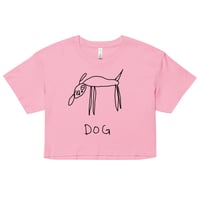 Image 6 of dog Women’s crop top 