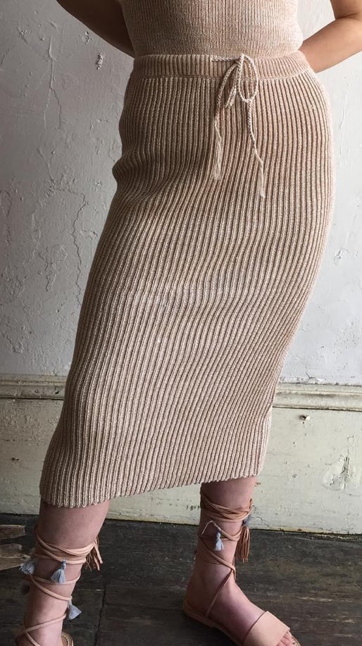 Image of Wol Hide Rib Skirt