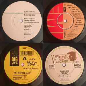 Image of Popular 80's/90's Framed 7 inch Vinyl-Part 2