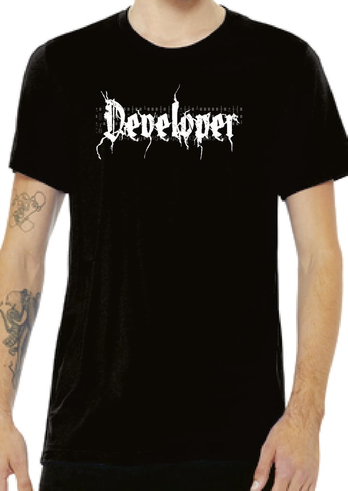 Image of [Cesar Codes] Metal Developer Shirt