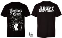 Image 1 of Tshirt "ADOPT DON'T SHOP"