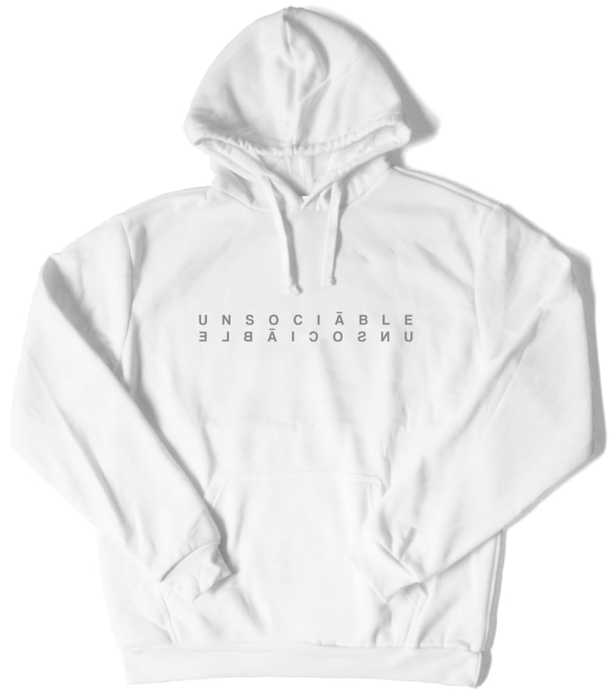 Image of Reverse hoodie white