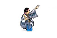 Jimi Hendrix - Woodstock Enamel Pin