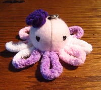 Pink Jellyfish Keychain 