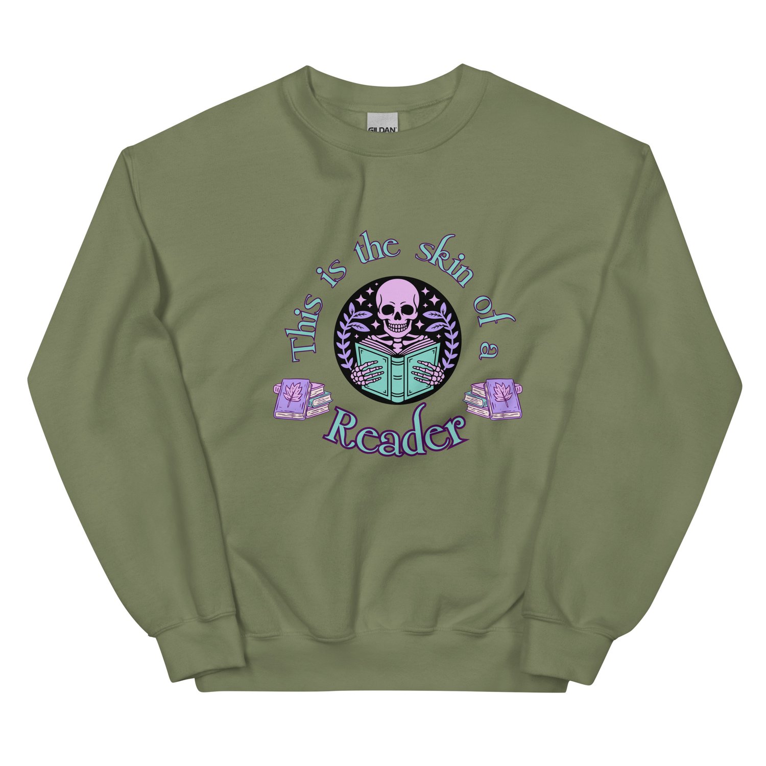 Image of Skin of a reader Unisex Sweatshirt