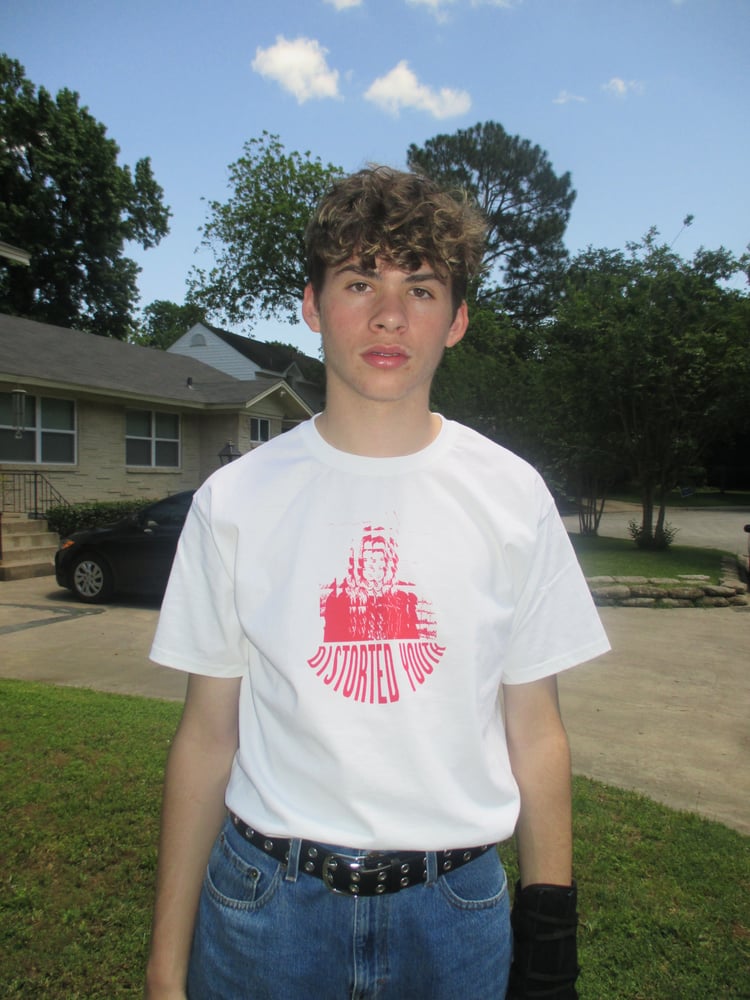 Image of DISTORTED YOUTH GRAPHIC TEE