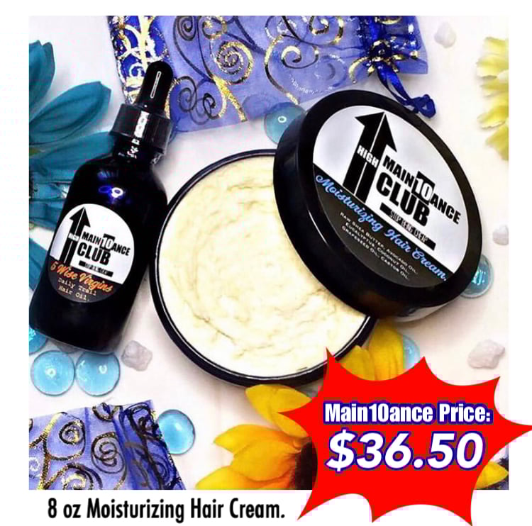 Image of 5 Wise Virgins Oil and Moisturizing Hair Cream Combo Set!