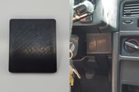 Image 1 of 88-91 EF Honda Mirror Switch Slot Delete Plate (CRX Civic Hatch Sedan Wagon)