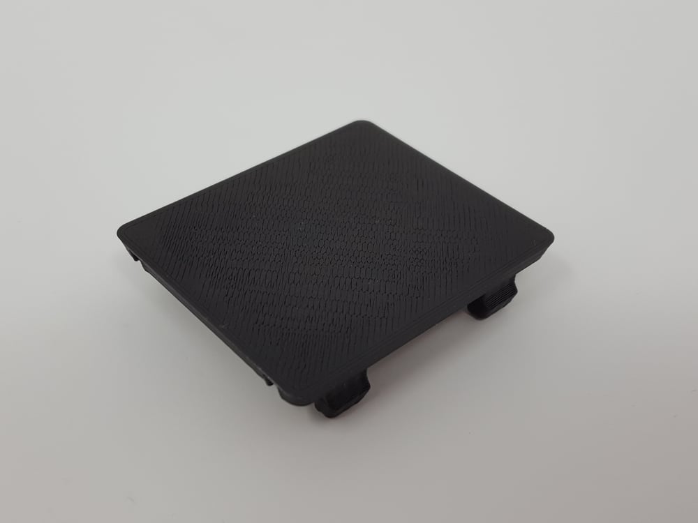 8891 EF Honda Mirror Switch Slot Delete Plate (CRX Civic Hatch Sedan