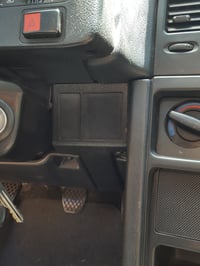 Image 5 of 88-91 EF Honda Mirror Switch Slot Delete Plate (CRX Civic Hatch Sedan Wagon)