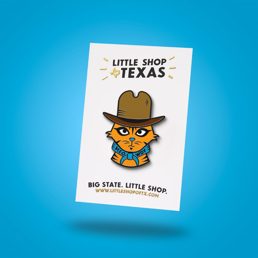 Image of Meowdy Enamel Pin