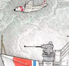 Coast Guard Cutter 12" X 18"