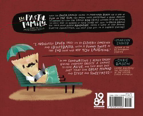 Image of The Pasta Family Children's Book