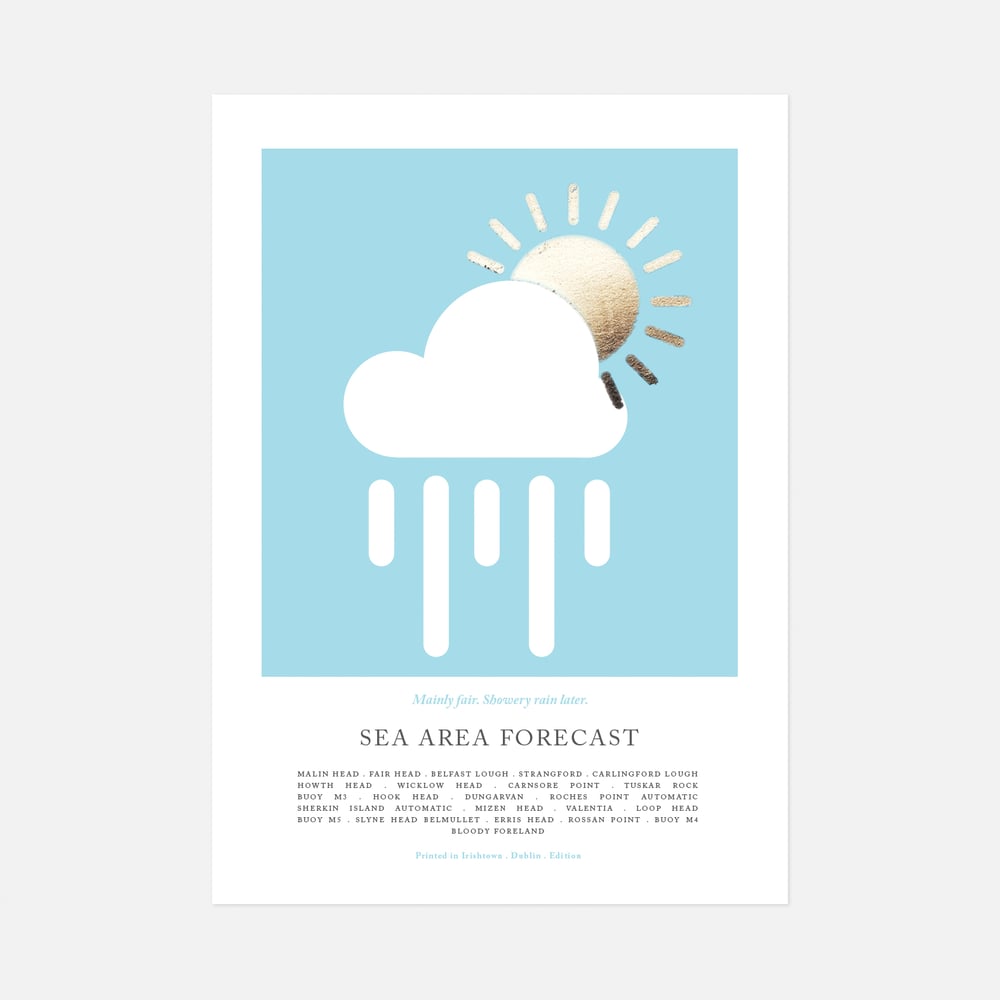 Image of sea area forecast - good weather