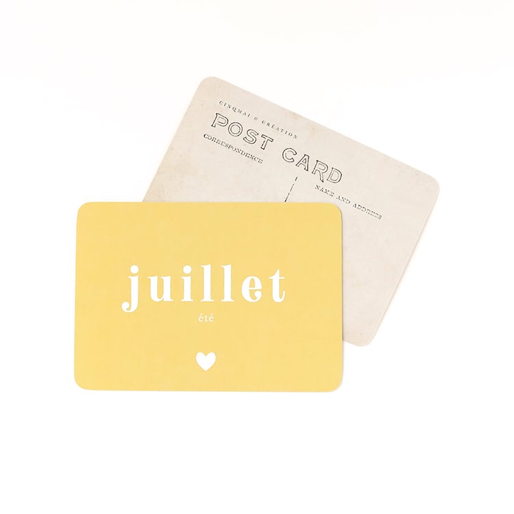 Image of Carte Postale JUILLET