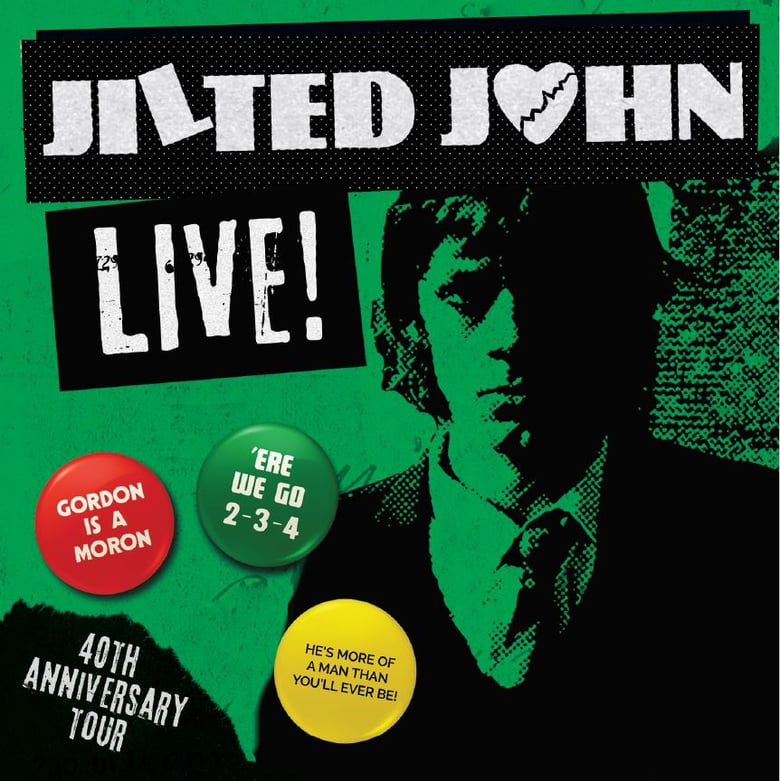 Image of JILTED JOHN - LIVE ! CD