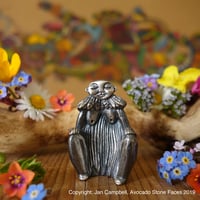 "Danu" - Mother Goddess - Sterling Silver Figurine