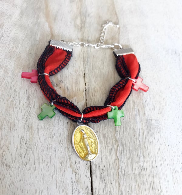 Image of Pulseras de seda Candelaria 