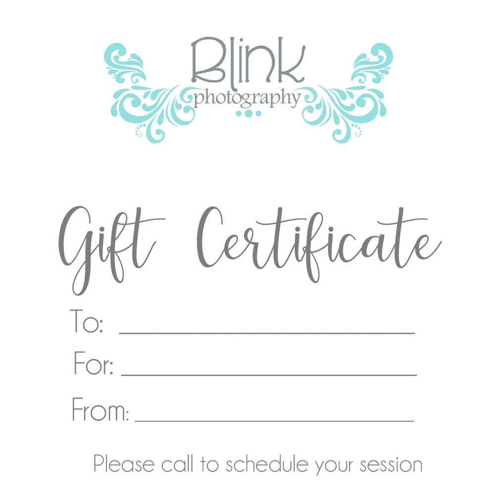 Image of GIFT CERTIFICATES