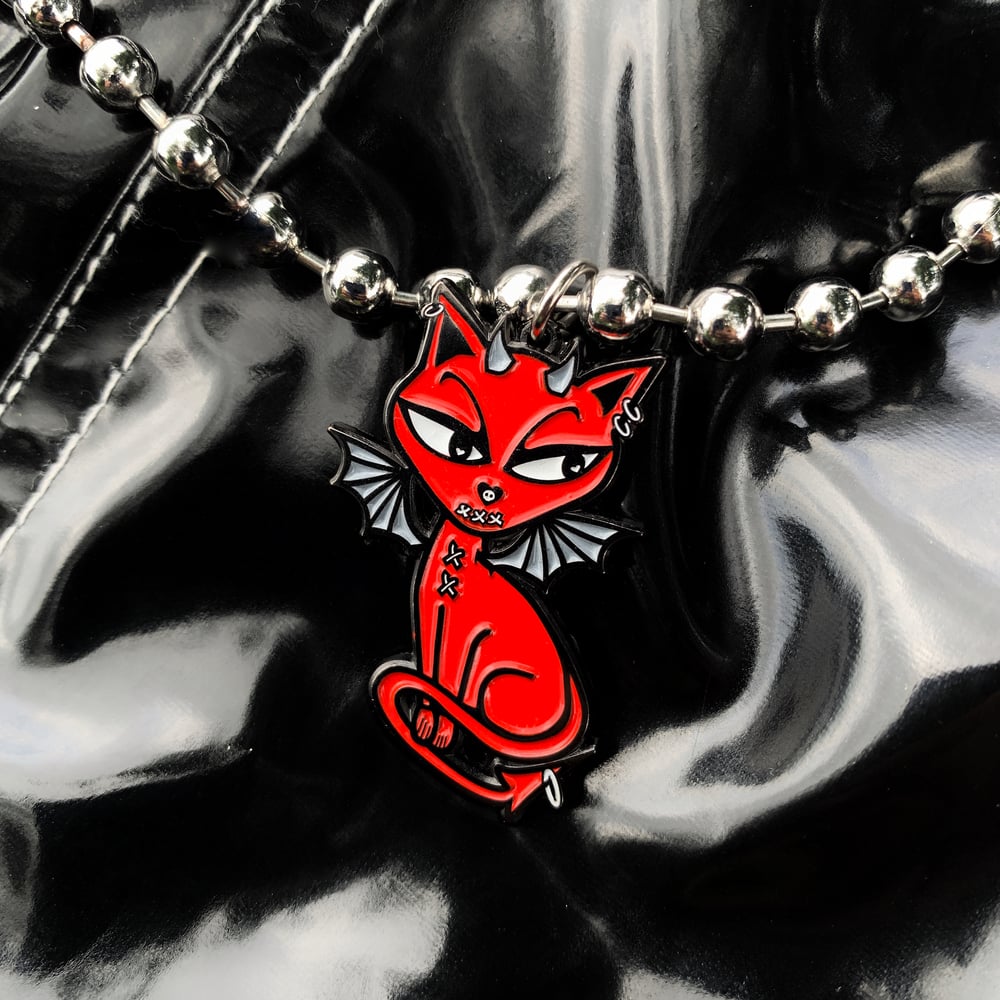 Image of Freak Kitty Necklace